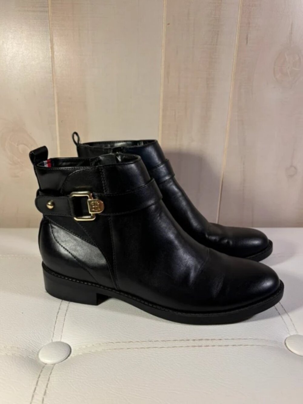 Black boots